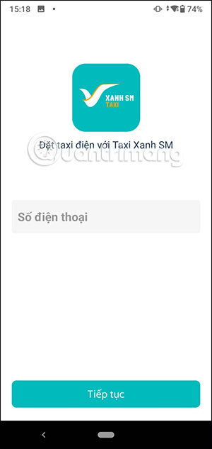 Đăng ký Taxi Xanh SM