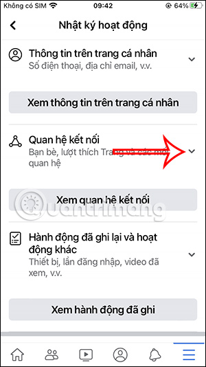 Quan hệ kết nối trên Facebook