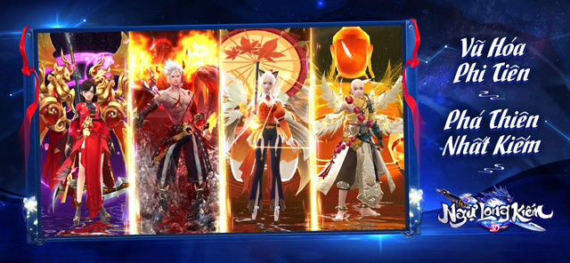 Ngự Long Kiếm 3D là tuyệt phẩm MMORPG