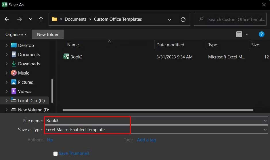 Mẫu kích hoạt macro trên Excel