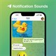 Cách cài âm tin nhắn khác nhau trên Telegram