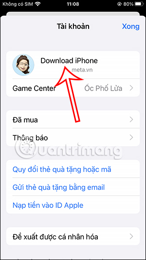Tai khoản App Store