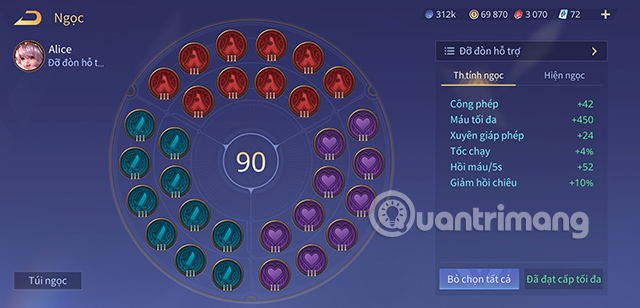 Bảng ngọc cho Alice mùa S1 2023