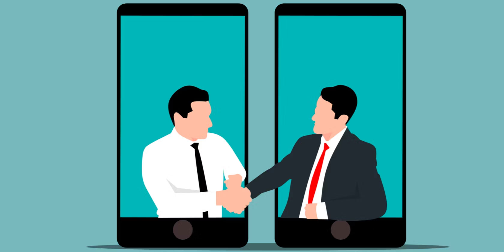 Minh họa thỏa thuận bắt tay