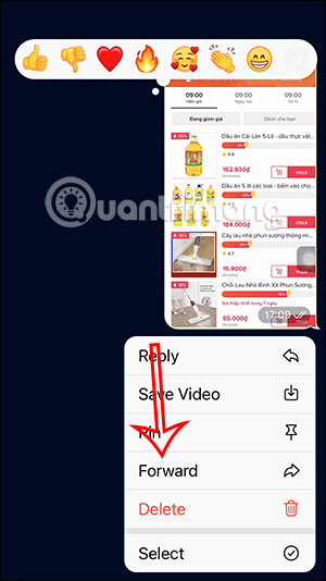Chuyển tiếp tin nhắn Telegram