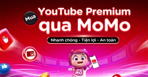 Cách thanh toán YouTube Premium qua MoMo