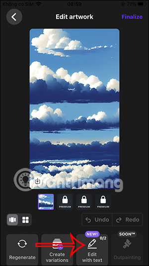 Chỉnh sửa ảnh bằng từ khóa 