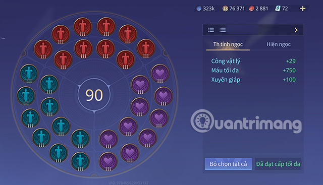 Bảng ngọc cho Bijian mùa S2 2023