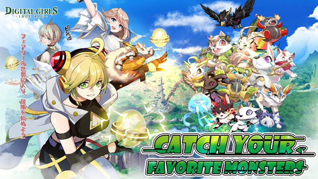 Digital Girls: Idle RPG là tựa game thẻ tướng chiến thuật