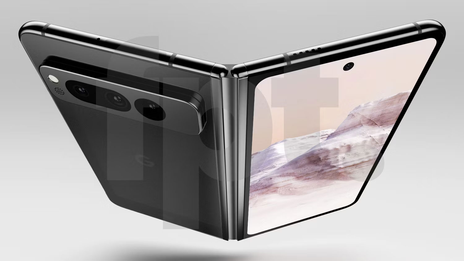 Pixel Fold màu đen