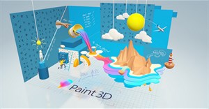 Cách làm mờ ảnh trên Paint 3D