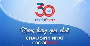 Cách nhận 60% data gói cước miễn phí từ MobiFone