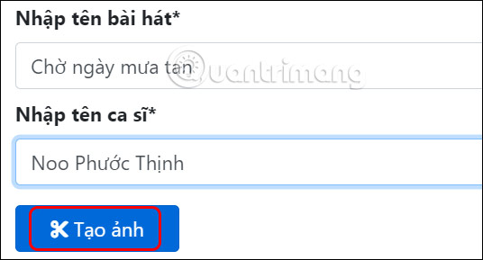 Tạo ảnh khung phát nhạc Spotify