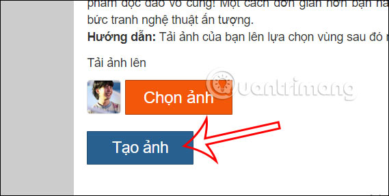 Tạo ảnh cà phê online