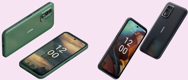 2 màu sắc của Nokia XR21 để người dùng lựa chọn.