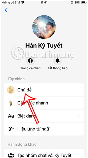 Chủ đề Messenger