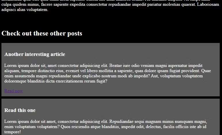 Các ô xếp chồng nhau