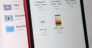 Cách mở file Zip trên iPhone và iPad