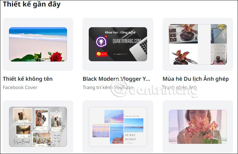 Thiết kế của bạn trên Canva