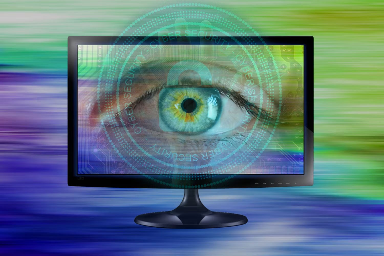 Một người đang theo dõi bạn qua máy tính