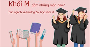 Khối M gồm những môn gì? Học ngành gì, làm công việc gì?