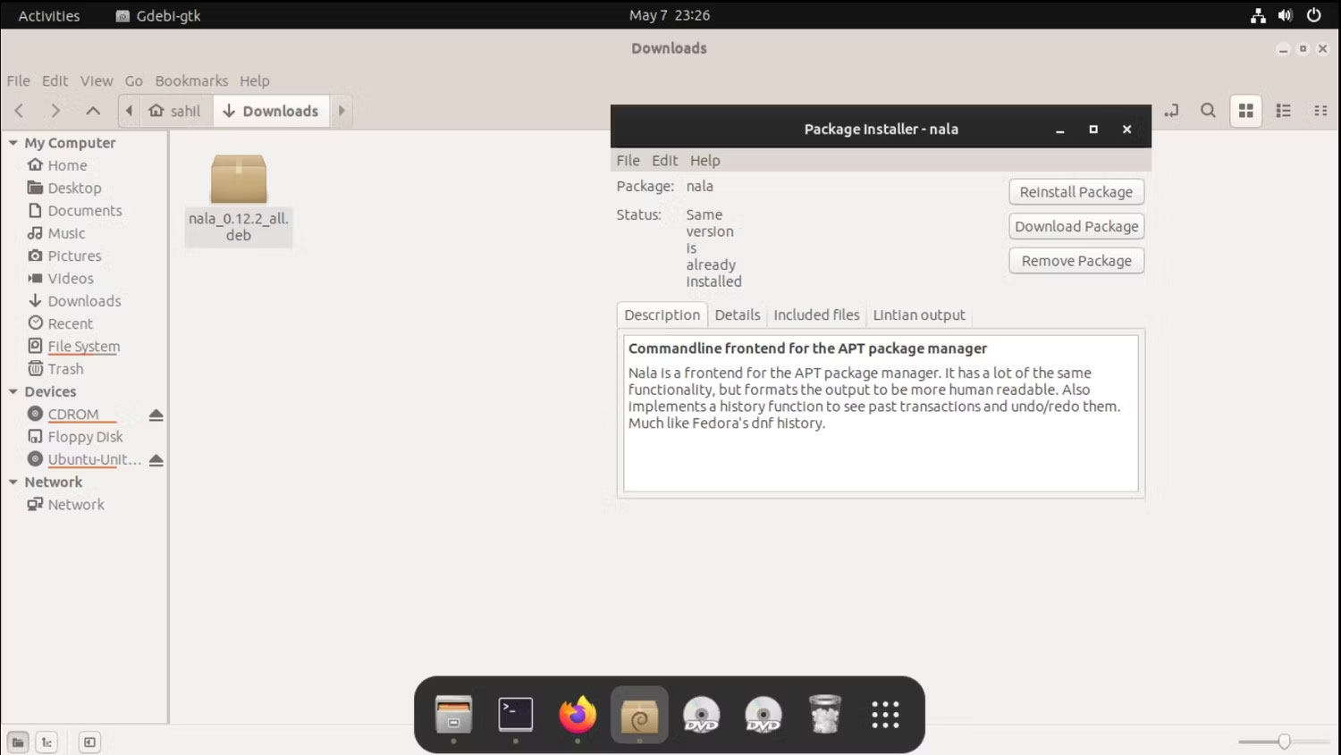 Cài đặt gói Debian