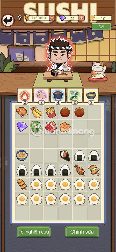 kiem tien tiem sushi mo uoc