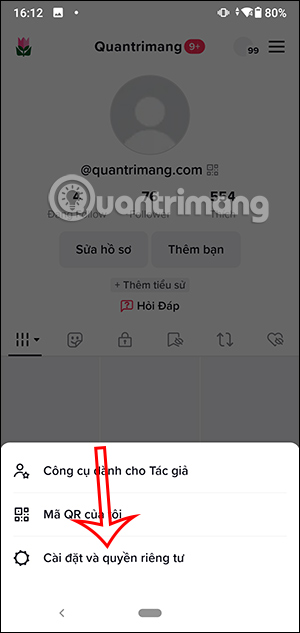Cài đặt riêng tư trên Facebook