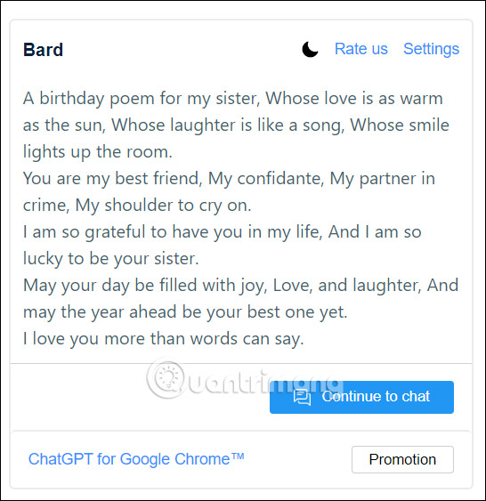 Công cụ Google Bard