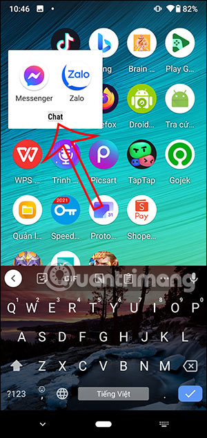 Đổi tên thư mục ứng dụng Android