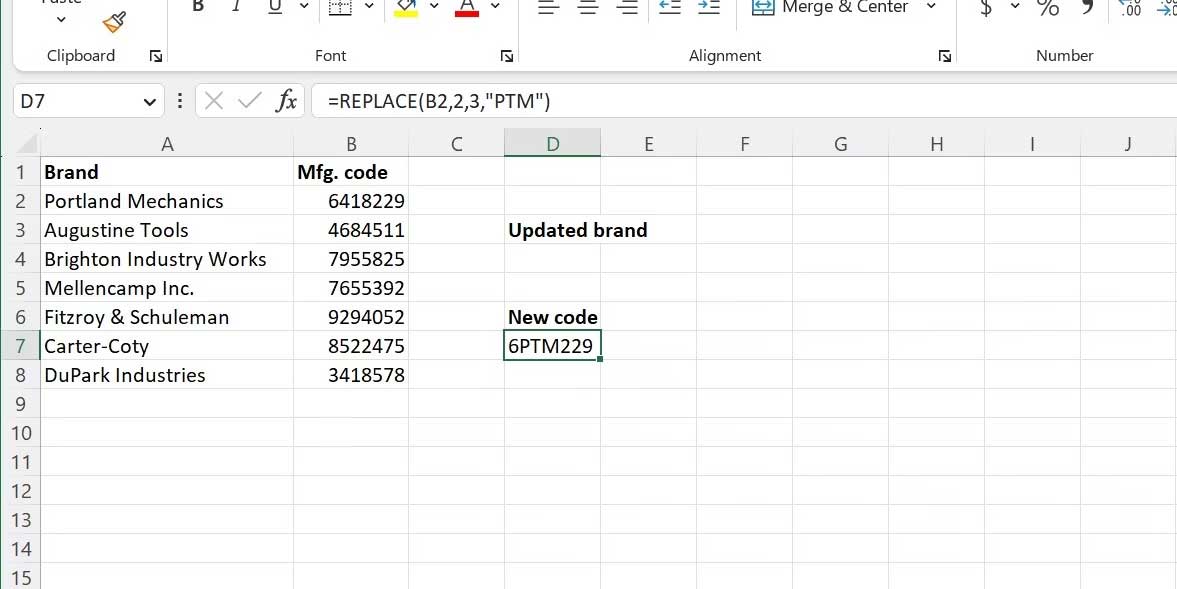 Sự Khác Biệt Giữa REPLACE Và SUBSTITUTE Trong Microsoft Excel