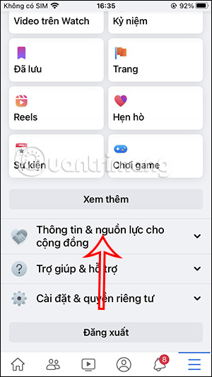 Cài đặt và riêng tư Facebook