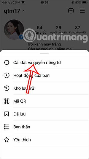 Cài đặt Instagram