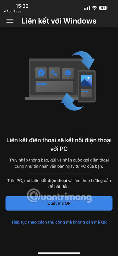 phone link trên ip