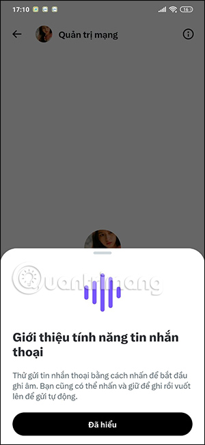 Tính năng gửi tin nhắn âm thanh trên Twitter