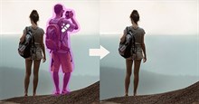 Xóa đối tượng trong ảnh bằng Remove Tool hỗ trợ AI mới của Photoshop