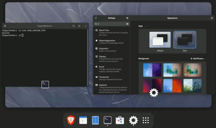 Display server Wayland