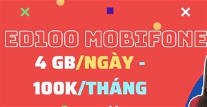 Cách đăng ký ED100 MobiFone nhận 120GB/tháng học online thả ga