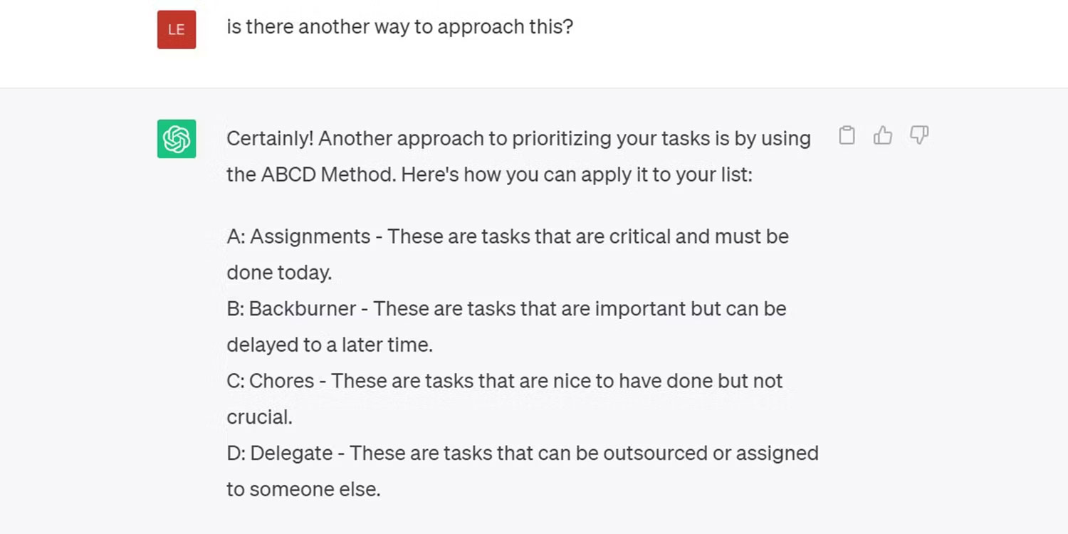 Phương pháp ChatGPT ABCD phần một