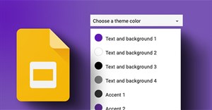 Cách chỉnh theme và đổi màu theme Google Slides