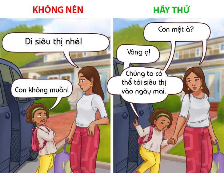 Chú ý tới phản ứng gay gắt của trẻ