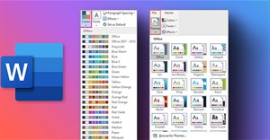 Cách tạo theme và màu tùy chỉnh trong Word
