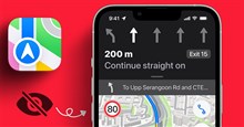 Cách sửa lỗi không hiện giới hạn tốc độ trên Apple Maps