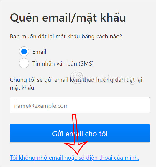 Không nhớ email và điện thoại đăng ký Netflix