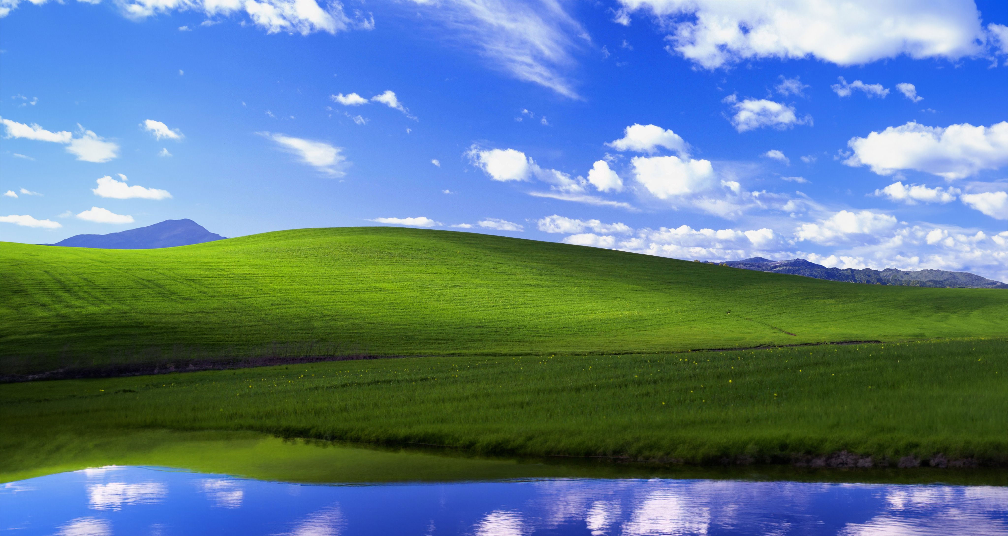 Chiêm ngưỡng hình nền Windows XP và Windows 11 cổ điển với các hiệu ứng
