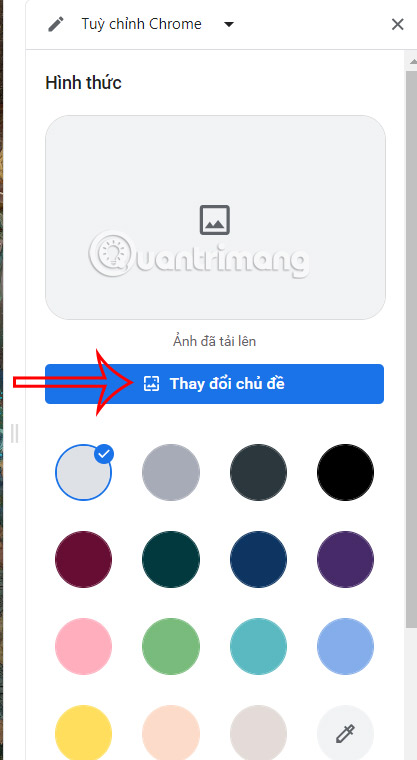 Đổi chủ đề Google Chrome
