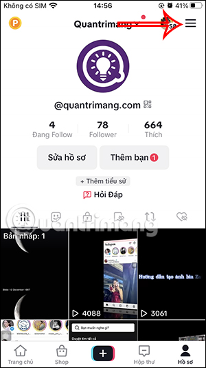 Tùy chỉnh video TikTok