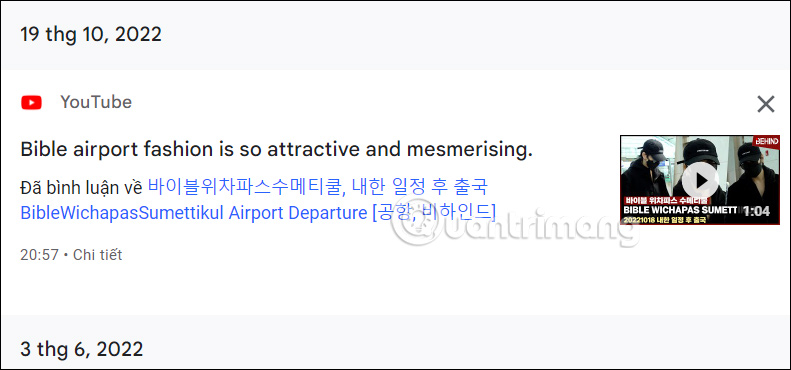 Hiện bình luận trên YouTube