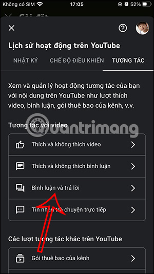 Bình luận video trên YouTube