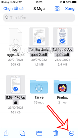 Chỉnh các tập tin PDF